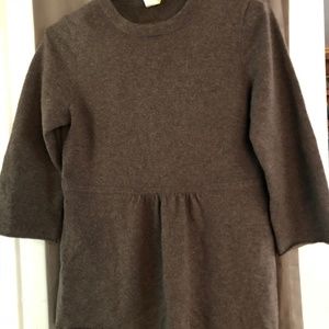 100% cashmere J. Crew sweater baby doll style